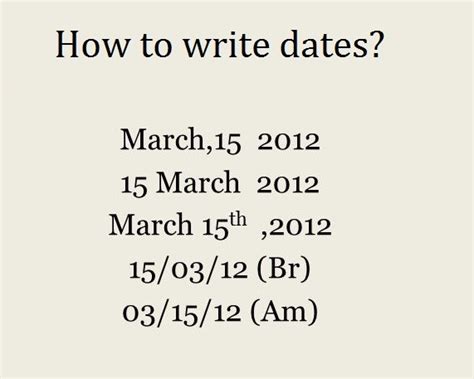 how to write date on essay